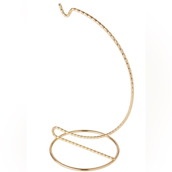Bard’s Other - Bard's Twisted Gold-toned Ornament Stand